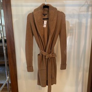 Brand new with tags, 100% camel Brooks Brothers sweater